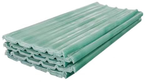 Wetterfest Dachpaneele,Wellplatten Profilblech Trapezblech,1.5 Mm Dick für Garagen, Schuppen, Gewerbegeb,Schlagfestigkeit 70 Kg Dachblech für Gerätehaus,2/6/7/9/10/12 Stück (0.9x1.8m/35x71in,10 Pcs)