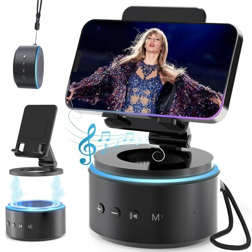 Geschenke für Männer Frauen Papa, Wichtelgeschenke für Papa Mama, Bluetooth Lautsprecher mit Handyständer, Lustige Musikbox Gadgets für Ihn Ehemann Freund Männergeschenke Weihnachten Adventskalender