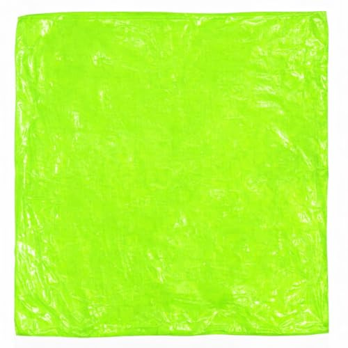 Harrista Unisex Bandana, einfarbig, grün, 100 % Baumwolle, weich und atmungsaktiv, Mehrzweck-Kopftuch, Halstuch, Handgelenkwickel, Haarwickel, Gesichtsbedeckung für Männer, Frauen und Kinder