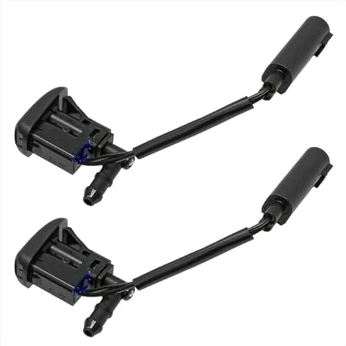 DSEQOPHH Rociador Parabrisas Compatible con para X5 para E53 1998 1999 2000 2001 2002 2003 2004 2005 2006 1 Par De Boquillas para Parabrisas De Coche 61667110851