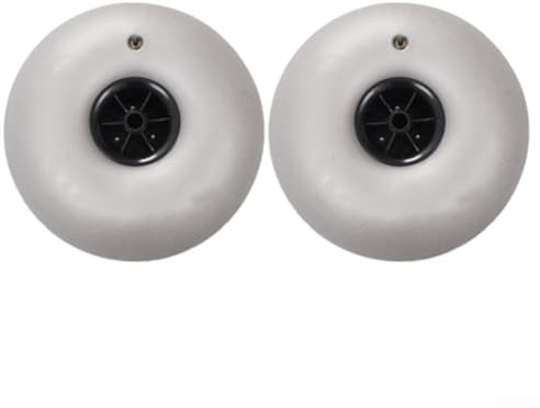 Jotekonoby Ruedas de globo de playa, neumáticos de arena de repuesto, neumáticos de carrito para kayak, carrito de canoa y cochecito, carrito de kayak, rueda de carretilla, paquete de 2