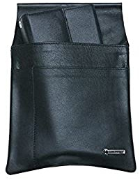 Karlowsky KZB 38 andMORE Kassierhalfter, Leder, Schwarz, 16cm Breite, 22cm Höhe