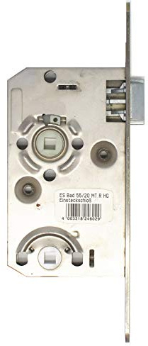 ABUS Einsteckschloss ES Bad 55/20 MT R HG