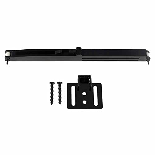 Kit de Rieles Corredizos con de Amortiguación para Puertas de Muebles de Madera, Incluye Mecanismo de Cierre Suave, Soportes y Tornillos