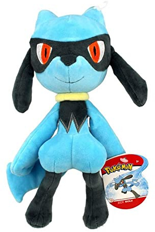 Pokémon Riolu 95561 Gosedjur, 20 cm