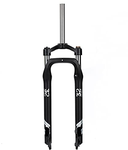 LvTu MTB Fatbike Gabel 26 Zoll Öl Feder, Federweg 100MM Manuelle Sperre Legierung Fat Fahrrad Federgabel für 4.0 Reifen