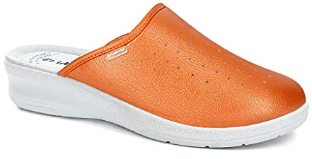 inblu I COLORATI PERLATI PLANTARE SOFT IN PELLE Arancione Arancio