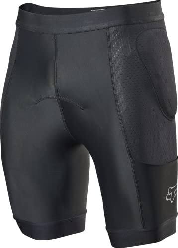 Fox Racing - BASEFRAME PRO SHORT – D3O mountain bike protector shorts – hip protection, chamois padding, stretch material, Guards, Mountainbike Cycling, Black, L