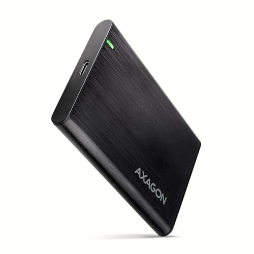 AXAGON EE25-A6C USB-C 3.2 - SATA 6G 6.3 cm externos Festplattengehäuse - Schwarz