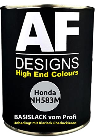 Alex Flittner Designs 250ML Autolack für Honda NH583M New Vogue Silver Metallic Basislack spritzfertig