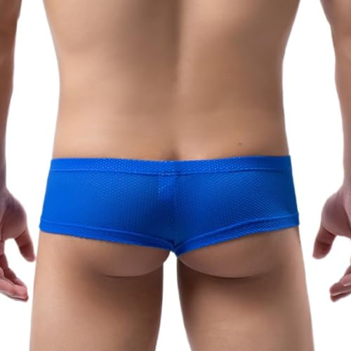 Faringoto Gay Sexy Sous-vêtements Hommes Strings Jockstrap Hommes Mesh Bulge Pouch Respirant Slip Sous-vêtements Mâle Culotte Sissy Bikini