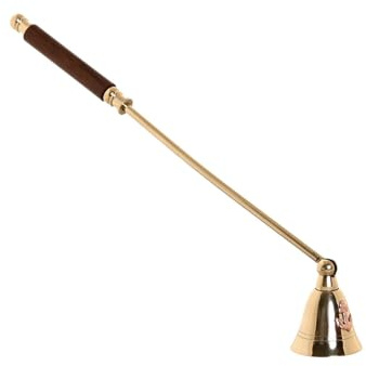 APAGAVELAS LATON MANGO 4X4X29 BRILLANTE DORADO