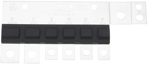 VGOL 1pc 200A Multi-Fuse Plate Car Multiple Fuse Central Electric Fuse 1K0937629A Main Fuse Compatible with VW Compatible with Audi Compatible with Seat Compatible with Skoda
