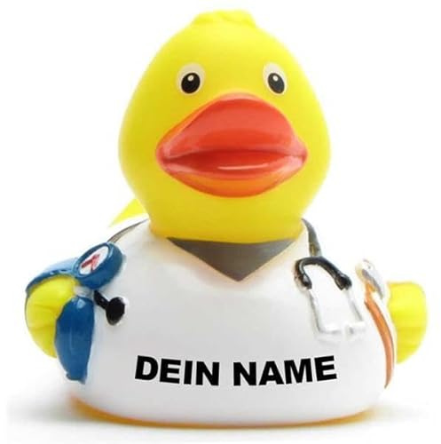 DUCKSHOP Badeenten - personalisierbar (Krankenpfleger Ente)