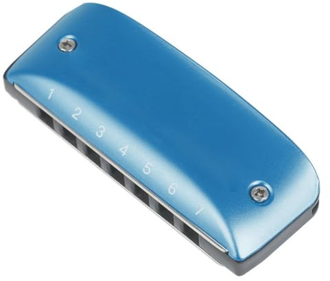 TOYANDONA 7loch Harmonica D- Für Anfänger Tragbares Musik-instrument Für Folk Und Jazz Für Schüler Leicht Und Handlich Perfektes Für Musikliebhaber