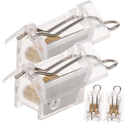 SOIMISS Venetian Blind Gear Cord Lock Mechanism 4pcs Window Blind Parts Cord Locks Curtain Hardware Accessories for Home Use