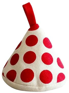 WANGSHUO Gant de Cuisine Gants D'isolation Antidérapante Triangulaires Non GLIP-Point Rouge-9 * 16cm