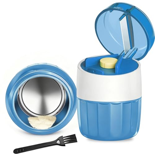Tablettenteiler 3-in-1 mit Tablettenmörser & Tablettenschneider