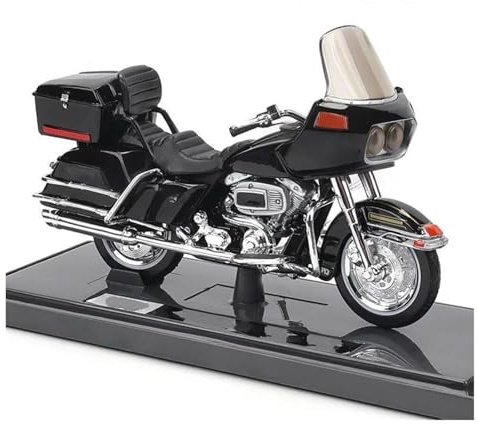 Motorcykelmodell 1:18 För FLT TOUR GILDE 1988 Motorcykelsimulering I Legering
