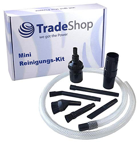 Universal Mikro Staubsauger Aufsatz Set 8-teilig für Staubsauger Philips, AEG, Electrolux, Dirt Devil, Rowenta, DeLonghi, Miele, Bosch, Siemens