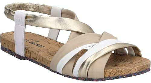 Josef Seibel Dam remsandaler Henriette 03, bredd G (normal), Beige multi, 40 EU