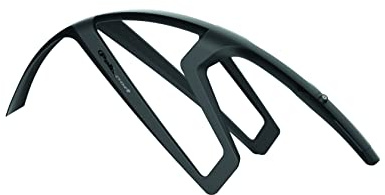 Polisport 8629300001 - Guardabarros Delantero y Trasero R-Mud 2-Piezas Universal para Bicicletas MTB Road Gravel con Ruedas de 28’’ en Color Negro