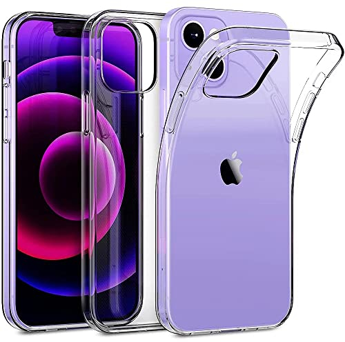 Oprimio Crystal Clear Case for iPhone 15, Silicone Case, 100% Transparent, German Material, Ultra Thin, Clear Mobile Phone Case for Apple iPhone 15