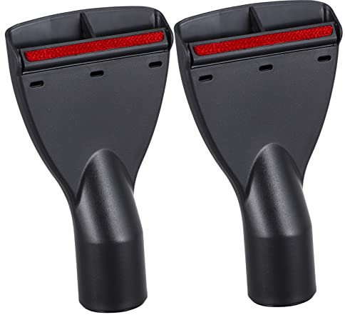 LOEFLIFA 2pcs Quality Material Vacuum Cleaner Brush Head Small Brush Nozzle for Vacuum Attachments for Tight Spaces