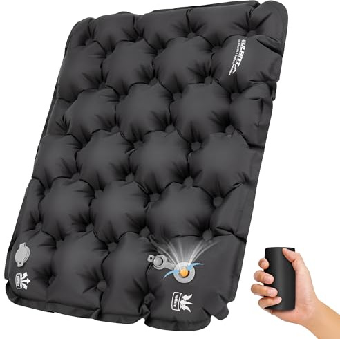 EULANT Lightweight Inflatable Seat Cushion,Compact Travel Cushion Pad | Stadium Seat Pad Camping Travel Air Seat Cushion for Airplane Hiking Bleachers Office Home Sports Events