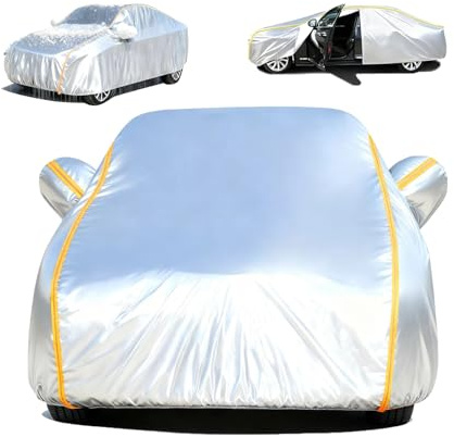 Autoabdeckung Outdoor Für VW Touran (2015-2022) (Mk3), Abdeckplane Auto Wasserdicht, Komplette Autogarage Abdeckung Für Vollgarage, Schutz Sonne hwf0305