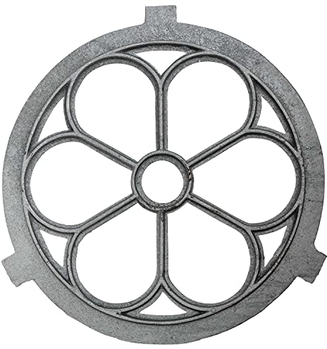 Fenster grau Stallfenster Eisenfenster Scheunenfenster Eisen 61cm Antik-Stil (k)