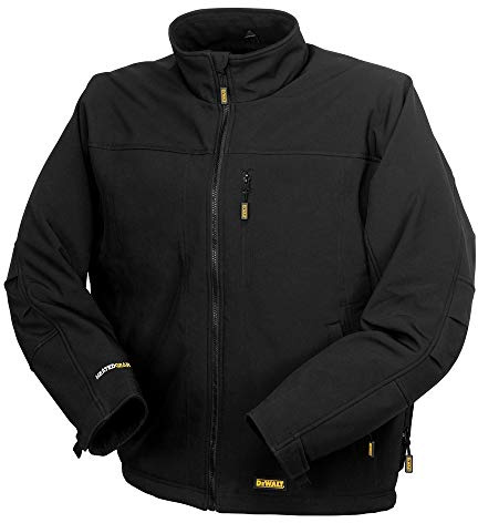 DEWALT DCHJ060ABB-XL Heated Soft Shell Jacket, XL, Black