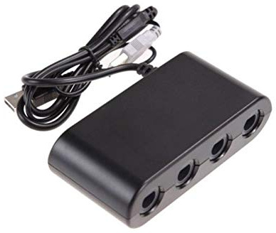 New GameCube Controller Adapter for Nintendo Switch Consoles - 4 Ports