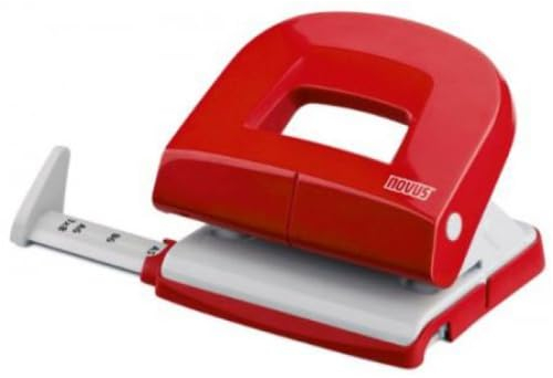 20er Pack Locher Evolution E 216, 16 Blatt, rot