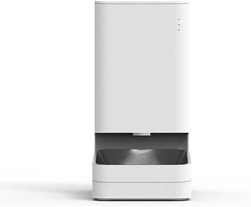 Xiaomi Smart Pet Food Feeder Gamelle connectée, étanche, pour Animaux de Compagnie de Petite à Moyenne Taille, Bol en Acier Inoxydable, 3,6L, 5,9W, Blanc - Version FR