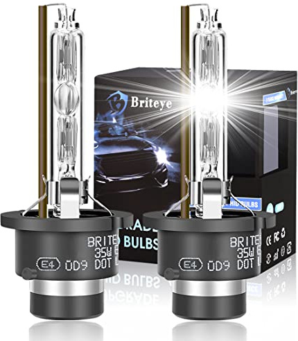 Briteye Bombillas Xenon D2S 6000K 35W 85V Luz Blanca Faros de Coche (2pcs)