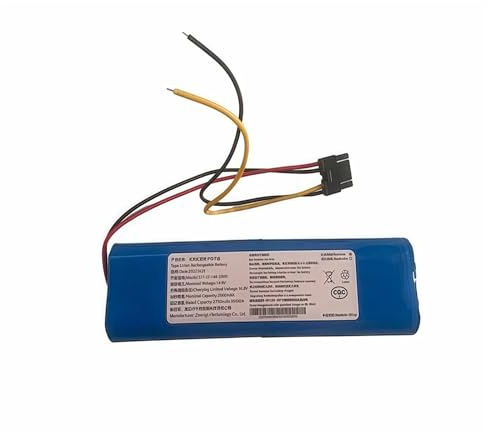 Beegie Batería Compatible for Cecotec Conga 1690 2090 2290 2690 3090 4090. 14.4V 2800mAh