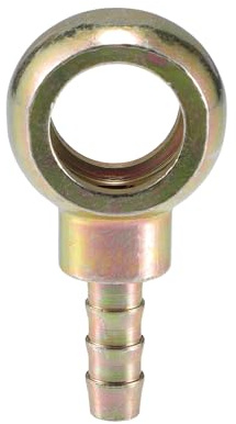 A ABSOPRO Boulon De Banjo Universel Bronze 1pc Pour Moto Et Voiture Métal | Ton Bronze, Métal, 16mm ID, 8mm OD, 52x27mm, 1pc, Remplacement Direct, Installation Facile