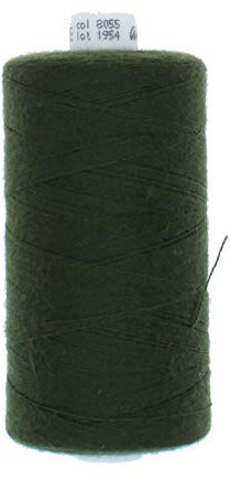 1000 Meter Polyester Nähgarn Jeansgarn Ledergarn Stärke 50 Ariadna Talia (8055 - dunkelolive)