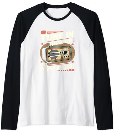Tune In, Turn Up the Nostalgia with Vintage Radio Raglan