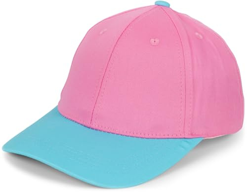 styleBREAKER Unisex Baseball Cap 6-Panel Zweifarbig | 100% atmungsaktive Baumwolle, gebogener Schirm, gestickte Luftlöcher, stufenlos per Schnalle anpassbar (54-58 cm Umfang).