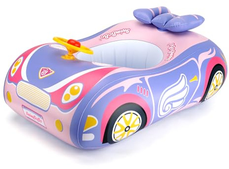 YOUWANLI Toddler Pool Float Kids Inflatable Swim Seat Boat Pool Toys for Toddlers and Children (Purple)
