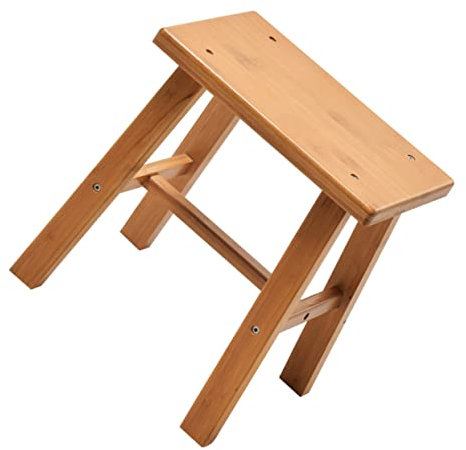 KOMBIUDA Kleiner Niedriger Hocker Rutschfester Schuhwechselhocker Tragbarer Kinderhocker Stabiler Heimhocker für Badezimmer und Outdoor