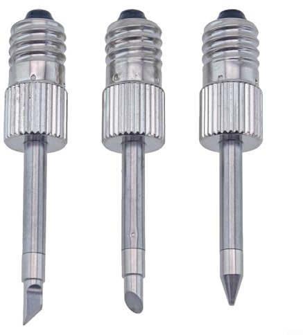 E10 Interface Lötkolbenspitzen Set, USB Lötspitze Set, USB Aufladen Stahl Schweißspitzen für allgemeine Anwendungen B C K Typ