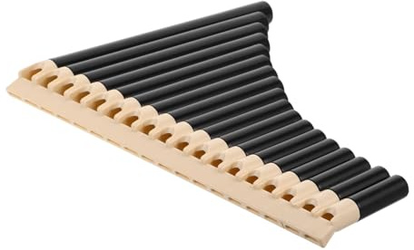 Panflöte für Anfänger 16 Röhren Lerninstrument für Schule | Abs, Leicht Spielbar für Unterricht Sowie Aufführungen Geeignet, Traditionelles Chinesisches Musikinstrument