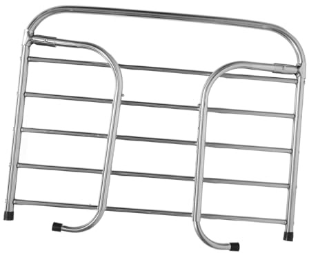 LOLIPPYY Stainless Steel Clothes Drying Rack Foldable over Radiator Indoor Drying Rack for Socks and Towels