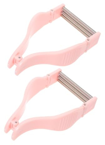 Alipis 2 Stück Gesichtsepilierer für Frauen mit Ergonomischem Design für Kinnhaar und Oberlippenhaarentfernung Täglich Verwendbar aus Robustem Hips Material