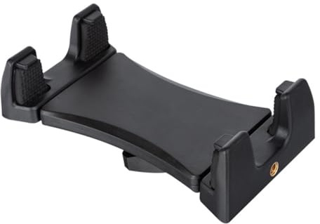 OATIPHO Phone Tripod Adapter Holder Tablet Tripod Mount Holder Clip for Tablets and Smartphones Compatible with Selfie Stick Black