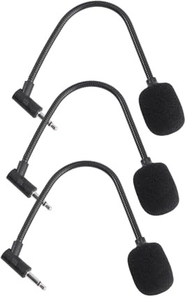 GLEAVI Micrófono Portátil 4 Polos para Computadora y Teléfono, 3 Piezas