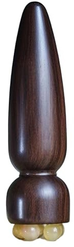 Mini Holz Samen Massager Für Augen, Gesicht & Hals, Tragbarer Manueller | Akupressur Roller, Lymphdrainage Gua Sha Werkzeug Für Home Spa Reisen Yoga Meditation Entspannung, Wellness Geschenk